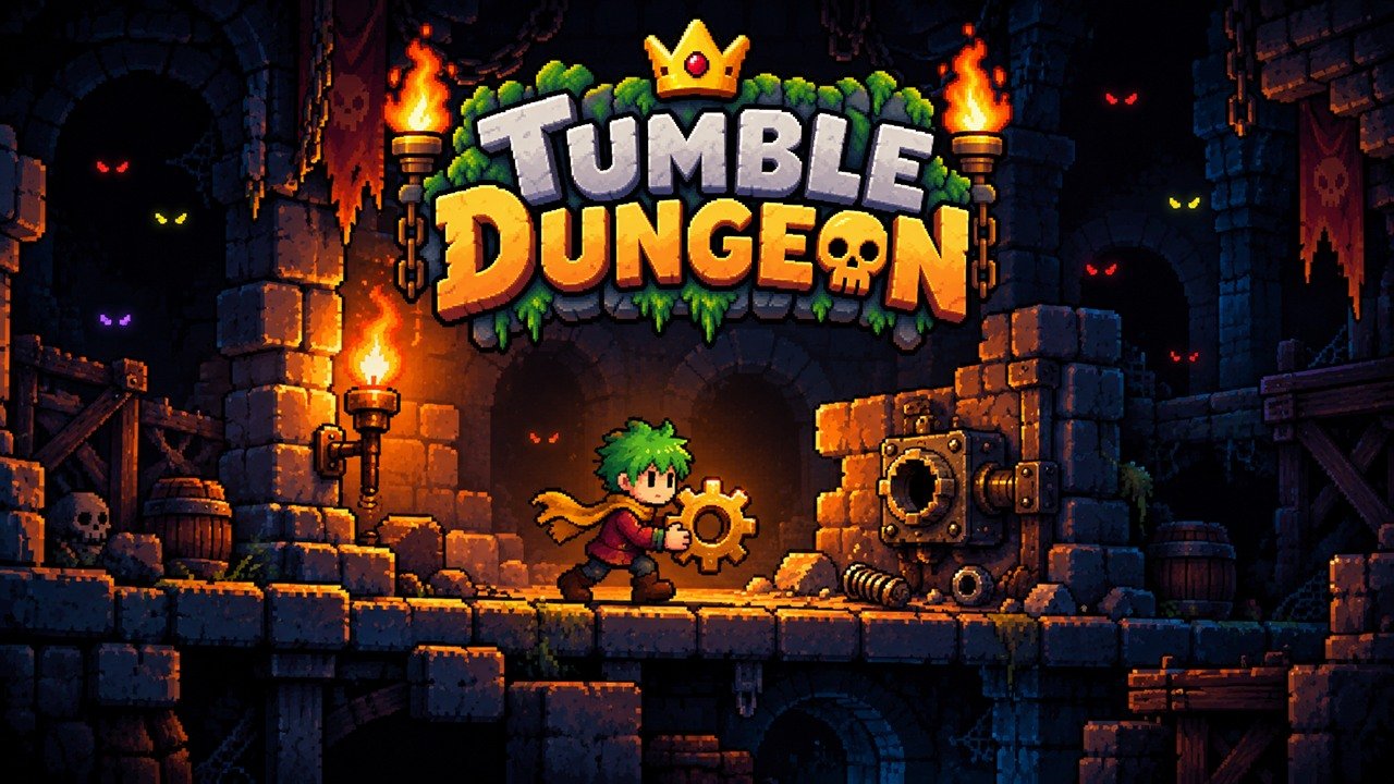 Image Tumble Dungeon: Gravity Puzzle