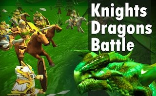 Image Knights vs Dragons Battle Simulator