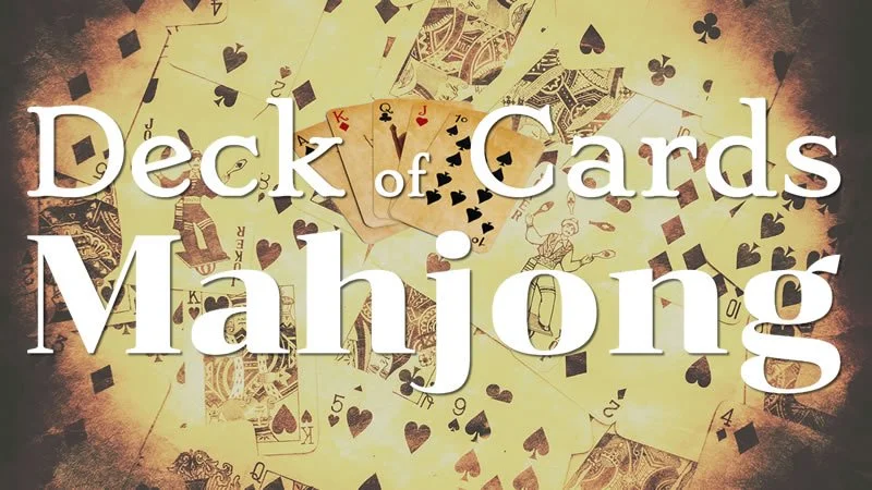 Image Deck of Cards Mahjong