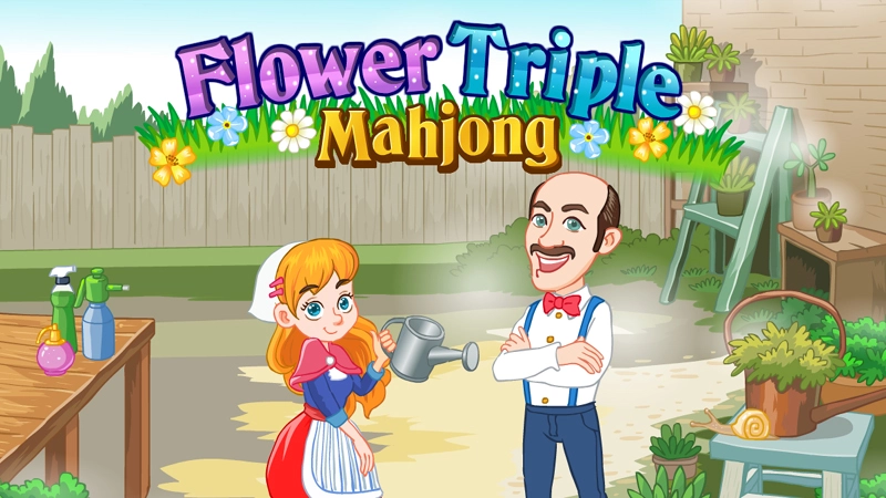 Image Flower Triple Mahjong