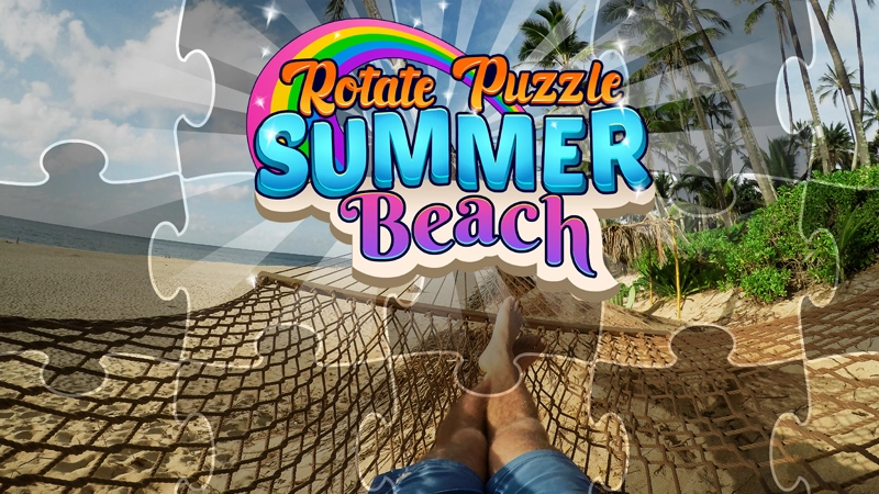Image Rotate Puzzle - Summer Beach